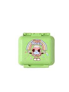 Mini 6-Compartment Portable Pill Box, Medicine Storage Box, Travel Pill Box, Printed With "My Pill Box" And Pill Pattern, 6-Compartment Small Pill Box, Sealed Pill Packaging Storage Box, 6-Day Weekly Pill Storage Box, Travel Essential Pill Box, Daily Vitamin Pill Box, Pocket Pill Box Storage Box, Exquisite Storage Box, Home Essential, Travel Essential - Multicolor - View 14