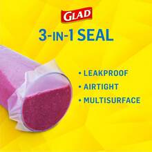 Glad Press'N Seal Food Plastic Wrap, 70 Square Foot Roll (Package May Vary) - 70 feet vuông (Gói 1) - Xem 2