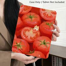 1个360°旋转保护套，带笔槽，多角度磁吸支架，具备自动休眠/唤醒功能，兼容iPad Pro/Air、三星、小米Pad 5/6/31。 - 彩色 - 查看 2