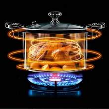 Non-Stick Pressure Cooker, Vacuum Double-Ear Soup Pot With Large Capacity And Thick Body, Multi-Functional Stew Pot - View 2