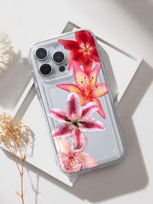 Free Shipping, Local Delivery, Accessories Not Included, Ocean Design Flower Design Clear Case Compatible With. - 多色 2 - 查看 10