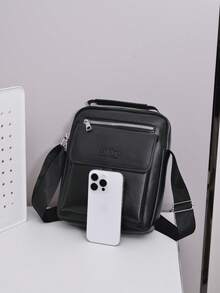Túi đeo chéo nam thời trang xuyên biên giới, chất liệu vải cao cấp chống thấm nước, đa năng, phù hợp cho công sở và thường ngày. - màu đen - Xem 2