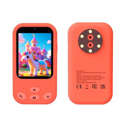 Children's AI Smartphone, AI Photo Recognition, Massive Online Stories, Story Content Supports 20 Languages, Online Stories Are Regularly Updated In The Background, Children's Walkie Talkies, Magnifying Glasses, Puzzle Games, Flashlights, Alarms, Timers And Other Learning Functions, Suitable For Boys And Girls Aged 3-12 Years Old, Preferred For Outdoor Travel, Best Gifts For Holidays, Birthdays, And Christmas.