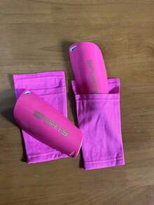 Children's Football Shin Guard Set, Includes Shin Guard Pads, Shin Guard Sleeves And Long Football Socks, Suitable For 3-12 Years, First Day Of School - Multicolor - View 13