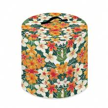 1 pieza Cubierta para olla arrocera con estampado floral, cubierta antipolvo para electrodomésticos de cocina, cubierta antipolvo para electrodomésticos, cubierta antipolvo para ollas a presión, cubierta antipolvo para freidoras de aire, cubierta protectora contra el polvo y el aceite - Cobertura completa - Ver 5