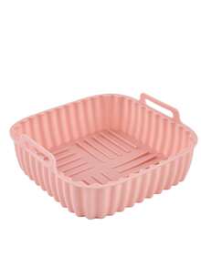 Reusable Silicone Square Air Fryer Liner, Kitchen Accessory, Replacement For Disposable Baking Pan, Premium Silicone Cookware Oven Liner Baking Pan Air Fryer Basket Mat Bowl, Easy To Clean Back To School Kitchen Accessory - Multicolor - View 16