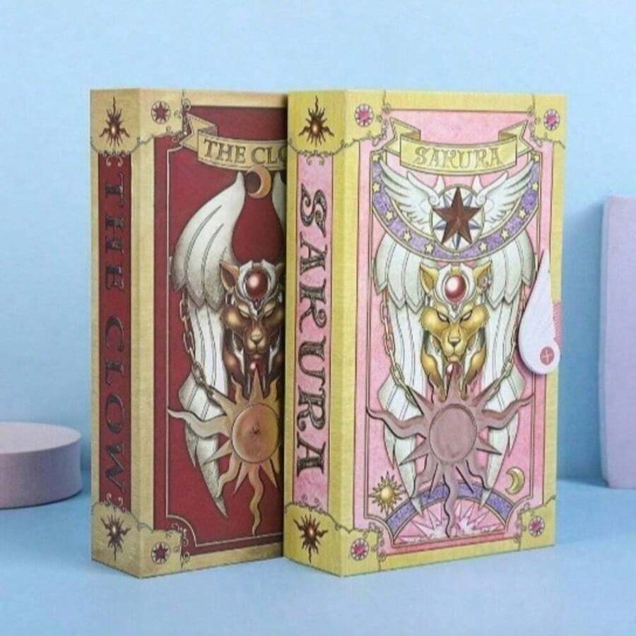 1 套 - 千代牌 - 千代牌 - 樱花牌 - 魔法少女 - 多款可旋转设计 - 动漫周边 - 占卜卡 - 节日/生日礼物 - 万圣节礼物 - 圣诞节礼物 - 礼物 - 玩具 - 游戏 - 彩色 - 查看 1