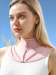 1pc Ice Silk Neck Guard Shawl For Men And Women, Breathable Lightweight Sun Protection Scarf For Outdoor Travel, Driving And Cycling - Multicolor - View 3