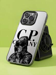 ShellaStory Shockproof Letter Elements Fashion Phone Case Brand Logo Character Graphic Compatible With Ip17 16 15 14 13 12 11 Pro Max X XR XS Max 8 7 Plus With Matte Anti-Drop Back Cover Suitable For Galaxy A52 5G A51 A50s A50 A35 A34 A32 A31 A30 A23 A20S A16 A15 A14 A13 A12 A11 A06 A05S A04 A03S A02 Spring Gift Anniversary Party - Black - View 1