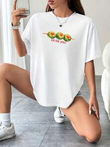 Women T-Shirts - White - View 6