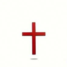 1pc Multi-Color 3D Cross Car Sticker, Personalized 3D Decorative Sticker For Vehicle, Dedicated Car Body Exterior Sticker, Faith Style Car Decal Accessory, Firmly Adhesive, Enhancing Car Aesthetics - 1pc 3D Cross Sticker - View 16