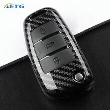 Ốp chìa khóa xe hơi bằng sợi carbon ABS cho Audi A1 A3 A4 A5 A6 A7 Q3 Q5 Q7 S3 S4 S6 RS3 TT. - Các mẫu xe Audi C - Xem 12