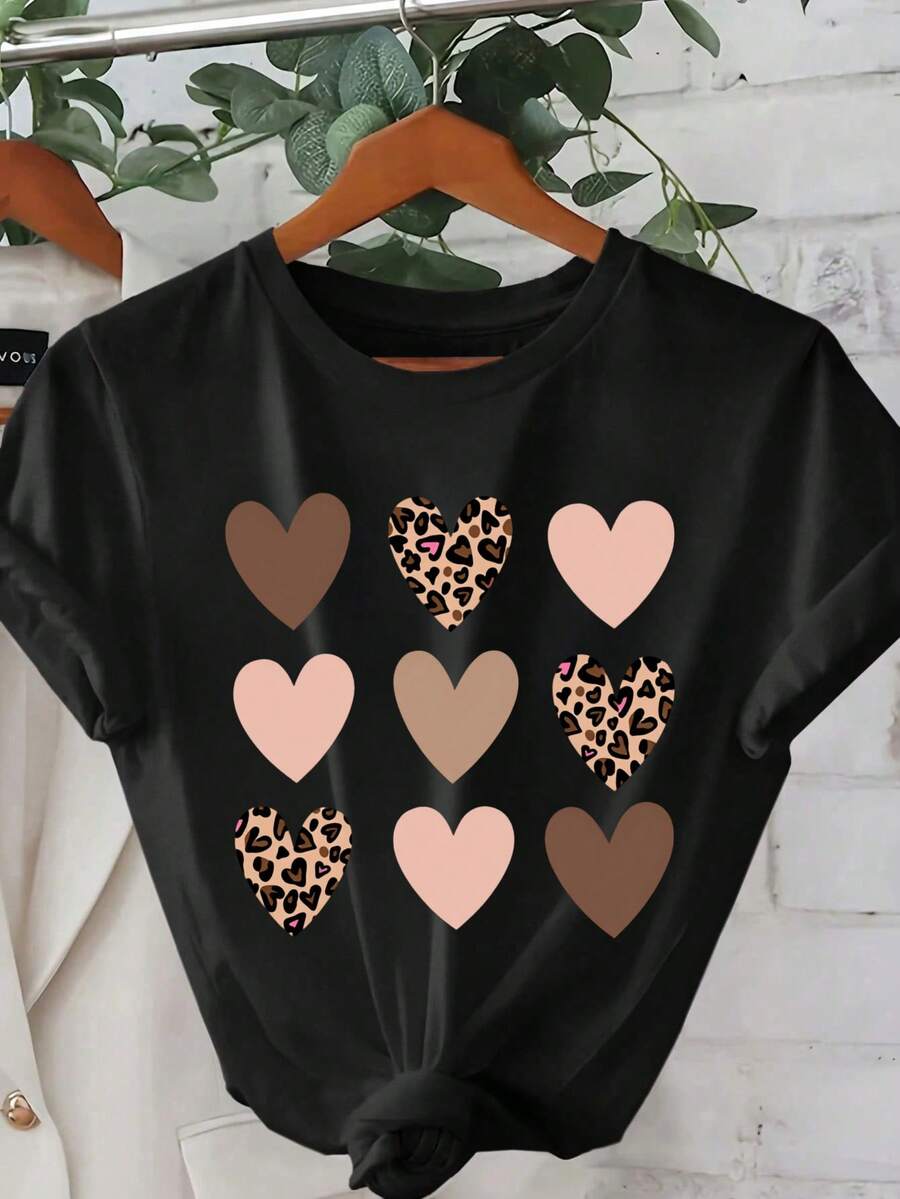 Women T-Shirts - 黑色 - 查看 1