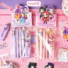 Hasbro Bộ văn phòng phẩm nhóm nhạc nữ K-Pop săn phù thủy, phần thưởng cho học sinh và đồ dùng học tập thiết thực. - Nhiều màu - Xem 2