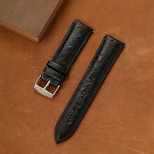 Women Ostrich Texture Watch Band 18mm 20mm 22mm Quick Release Spring Bar Replacement Fashion Personalized Genuine Leather Wristband - Mouldless - View 13