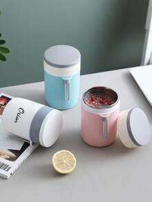 2026 New Personalized Customized Lunch Box, Insulated Cup, Soup Bowl With Lid And Spoon, Portable Office Supplies, Microwave , Unique Design, Back To School Season - Multicolor - View 2