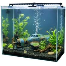 Accesorios decorativos de resina en forma de casas para evitar que los peces y camarones, y aviones de combate, para decoración de acuarios - A - Ver 7