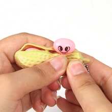 FIFA Llavero con expresión de cacahuete, juguete antiestrés con expresión infinita de cacahuete - Multicolor - Ver 2