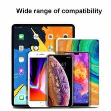 这款触控笔兼容iPad、安卓手机、智能手机和平板电脑。它支持USB快速充电、倾斜感应、全屏防误触设计以及磁吸式连接。产品附带2个替换笔尖，适用于iPad及所有触控屏幕设备。 - 彩色 - 查看 8