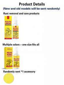 rayhong Rust Remover Spray, Suitable For Cleaning Stainless Steel Including Outdoor Railings, Stair Handrails And Automobiles. This Is An Excellent Cleaning, Brightening, Polishing And Renewing Spray That Removes Stains, Rust And Enhances Shine. A Perfect Gift For Family And Friends, Especially Suitable For Holidays. (New And Old Versions Will Be Randomly Sent.) - Mix - View 12