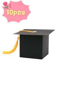 10pcs Graduation Decorations, Graduation Candy Boxes, DIY Graduation Cap Boxes, Graduation Gifts, Small Graduation Party Gifts - Upgraded Version - View 17