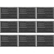 1/9/18pcs Cross-Border 8*5cm Embroidered National Flags (Suitable For Americas, Europe, Asia And More Countries), National Flag Embroidered Cloth Patch, Heat-Seal Badge Applique - Multicolor - View 62