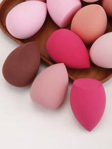 Large Size Non-Absorbent Wet & Dry Makeup Sponge, Random Assortment, Suitable For Makeup Application And Concealing, Portable, Christmas Gift For Friends, Puff, Makeup Sponge, Travel Essentials, Travel Essentials, Powder Puff, Hair Accessories, Accessories, Makeup Tools, Cheap - Multicolor - View 6