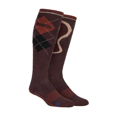  Storm Bloc - Mens Extra Long Knee High Thick Wool Blend Thermal Tall Boot Socks For Wellies