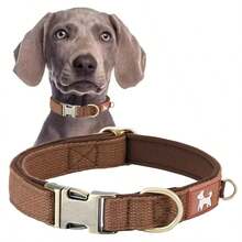 Vintage Color Nylon Mesh Lining Dog Collar, Suitable For Small, Medium And Large Dogs - Multicolor - View 22