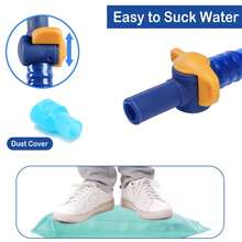 Bình đựng nước chống rò rỉ 68oz, thiết kế miệng rộng, bền và nhẹ, thích hợp cho đạp xe, leo núi, cắm trại, dễ dàng đổ đầy và vệ sinh. - Xem 5