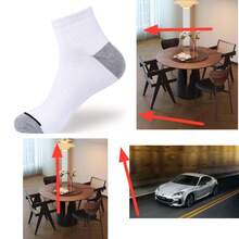 EnerWear 10P Pack Unisex Cotton Moisture Wicking Cushion Ankle Socks - Mix Color 02 - View 9