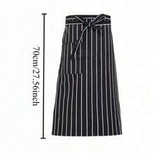 2pcs/Set Kitchen Cooking Set - Chef Apron And Work Hat, Suitable For Waiters, Chefs And Bakers - Multicolor - View 8