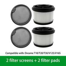 适用于手持式吸尘器 T10/T20/T30/V12S/V16S 和 G9/G10 的替换滤芯 - 查看 14