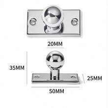 Guldfärgat runt kulhandtag för skåp med skruvar, tillgängligt med dropshipping/skoskåp, utanpåliggande handtag - Multifärgad - Visa 13