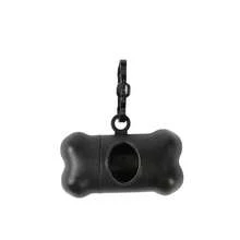 1pc Bone-Shaped Pet Waste Bag Holder, Portable Dog Poop Bag Dispenser - Multicolor - View 12