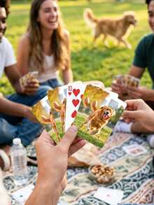 Custom Dog Or Cat Photo Playing Cards, Personalized Pet Picture Poker Deck, Dog Lover Game Night Gift,Custom Pet Poker Cards, Cat Owner Gift For Game Night,Personalized Pet Playing Cards, Keepsake Gift For Dog/Cat Owners - Multicolor - View 4