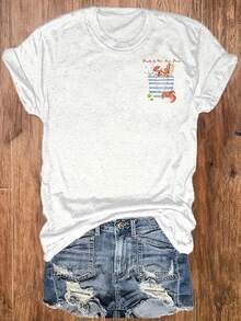 Women T-Shirts - White - View 3