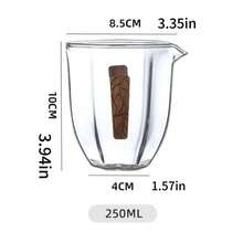 1个复古耐热玻璃分享杯，高品质咖啡/茶分隔杯，家用杯，冷饮混合杯，耐热，适合饮用茶、冷饮、咖啡等多种场景 - 彩色 - 查看 9