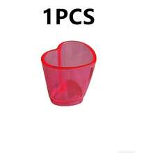 6pcs Heart-Shaped Glass Cup Set, Cute Mini Bar Accessories, Wedding Heart-Shaped Glass Decor, 1.5oz Capacity, Suitable For Limoncello, Vodka, Aperitif, Dessert, Espresso, Tequila, Ideal For Valentine's Day, Wedding, Easter, Mother's Day - Multicolor - View 21