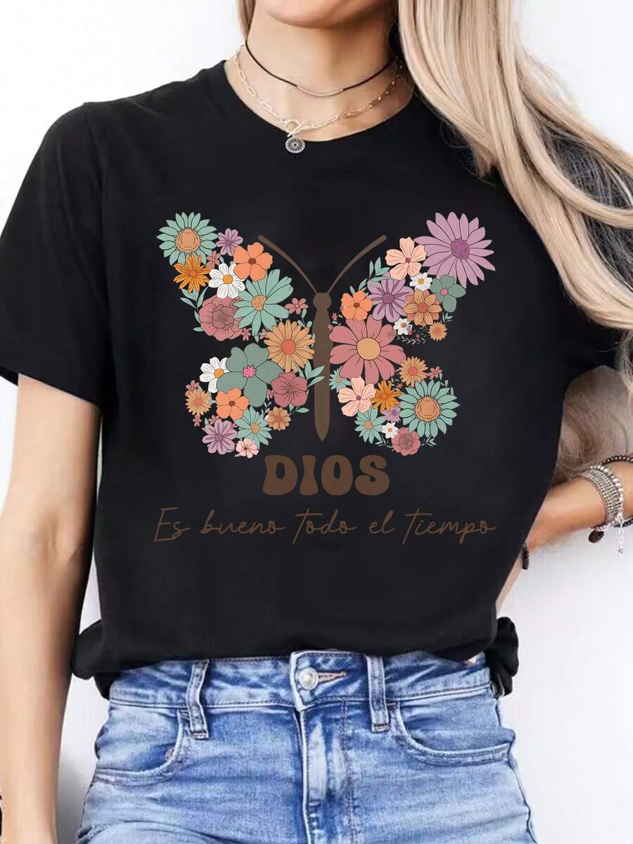 Women T-Shirts - Black - View 1