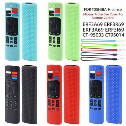 Remote Case Cover For Hisense ERF3A69 ERF3R69 ERF3I69 ERF3S69 ERF3N69 Silicone Protective Case Shockproof Soft Remote Controller Cover