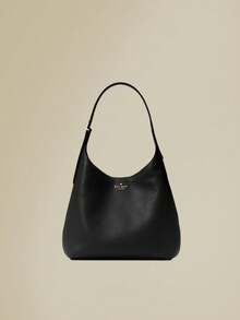 Kate Spade Bolso de hombro de gran capacidad con forma de media luna, Serie KS 454 para mujeres - Negro - Ver 1