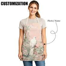 1 chiếc tạp dề nhà bếp bằng vải lanh có thể tùy chỉnh - Thiết kế cá nhân hóa, ảnh hoặc chữ - Tạp dề nấu ăn bằng polyester dệt bền chắc - Nhiều màu - Xem 7