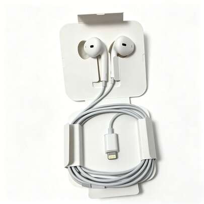 有线耳机，兼容 15/14/13/11/12 Pro Max Plus/X，入耳式 Lightning/Type-C 有线耳机配件，优质音质