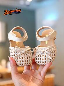 2026 New Fashion Girls Sandals, Children's Minimalist Versatile Sandals, Suitable For Daily Wear, Parties, Play, And Vacation In Summer - Beige - View 4