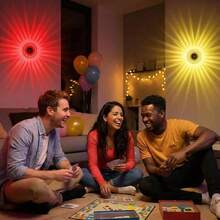 动作感应式RGB LED壁灯，16种RGB颜色，遥控器控制，自动开关，3-5米感应范围，适用于家庭厨房、衣柜等场所的夜灯。 - 均碼 - 查看 5