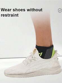 1 Pair Comfortable Sports Ankle Support, Breathable Compression High Elasticity Ankle Brace, Suitable For Basketball, Football, Fitness - Multicolor - View 8