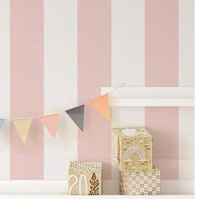 3Pcs Pink Wallpaper Stickers Space Cocktail Theme Wall Decals For Classroom Bedroom Decor, Cute Aesthetic Pink Wallpaper For Classroom Wall Decoration, Self-Adhesive Removable Wall Stickers For Kids School Home Living Room Art Decor