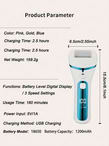 10pcs Electric Foot File & Callus Remover Kit, Electric & Manual Foot Care Set, Suitable For Home And Salon Use - View 10