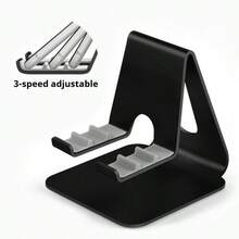 Slouchy-fäste i metall för telefon, multifunktionellt minimalistiskt livestreaming justerbart surfplattebordsstativ - Telefonstativ - Visa 6